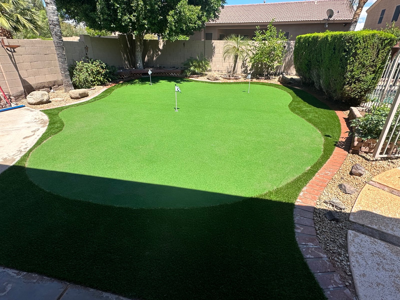 Custom putting green Scottsdale AZ